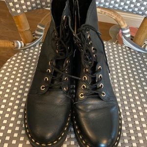 Vince Camuto combat boots